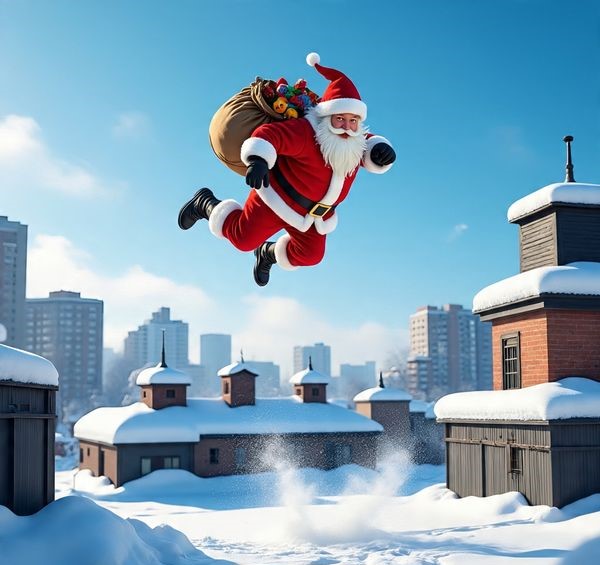 Stunt Santa