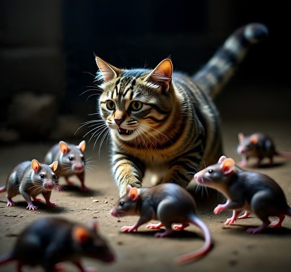 Game On   Cat vs Rats