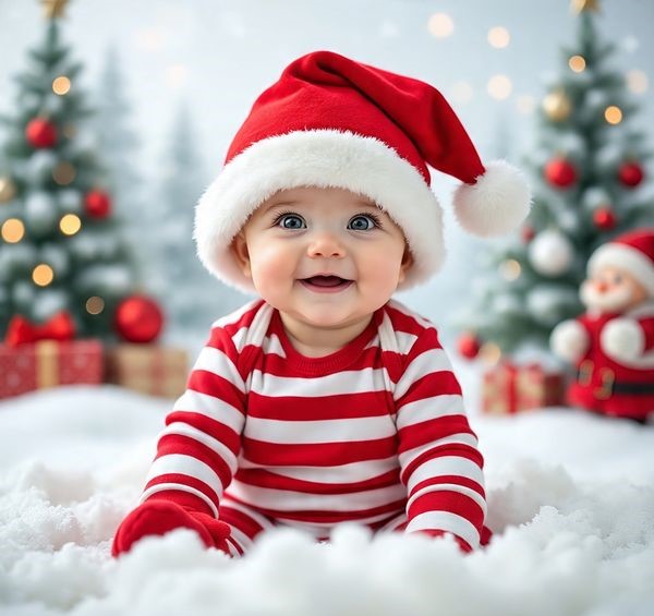 Sweet Baby Girl Christmas - Fun Holiday