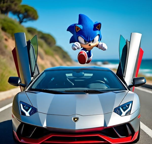Sonic Run for Lamborghini